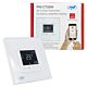 Pametni termostat PNI CT26W WiFi za električno talno ogrevanje ali črpalno skupino, vključen talni senzor, 10A, m