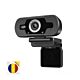 Paket PNI CW2860 Full HD 4MP spletne kamere, priložen USB, pritrdilni mikrofon in zastavica za lepljivo ploščico