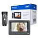 Video domofon PNI DF930 z 1 monitorjem, 7 inčni LCD zaslon, 800x480, elektromagnetni yala izhod, črn