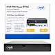 NVR POE PNI House IP716J, 16 kanalov 4K 8MP, 8 POE kanalov in 8 IP kanalov, črn