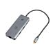 Večportni adapter PNI MP15S USB-C na HDMI, 2 x USB 3.0, SD/TF, RJ45, USB-C PD