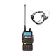 Paket Prenosna VHF/UHF radijska postaja CRT FP00 z dvojnim pasom in slušalke PNI HS84