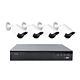 Videonadzorni komplet PNI House IPMAX POE22S, NVR in 4 bullet kamere z 2MP