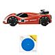 Silvercloud RedOne Sports Car Toy Pack z modrim daljinskim upravljalnikom Sticky Pad