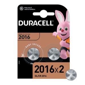 Duracell specializirane litijeve baterije CR2016N, 2 kos