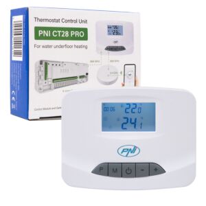 Termostatska enota PNI CT28 PRO brezžična, z WiFi