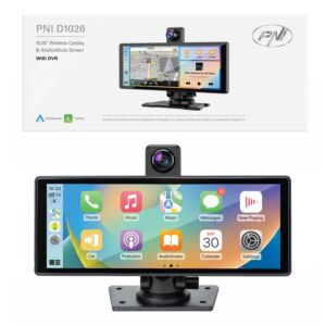 PNI D1026 10,26-palčni avtomobilski monitor z DVR, brezžični Carplay