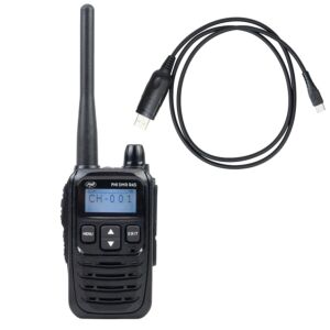 PNI DMR R45 Digital & Analog Portable Radio Station Package, 446MHz + PC programski kabel