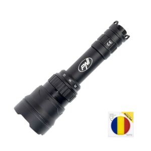 Svetilka PNI Adventure F300 s 3-barvno LED diodo, bela, rdeča, zelena, maks. 10 W, IPX6 + lepljiva zastavica