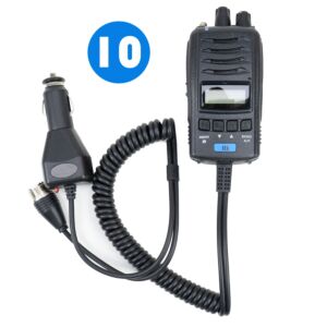 Škatla z 10 prenosnimi CB radijskimi postajami TTi