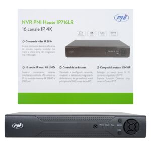 PNR House IP716LR NVR, 16 kanalni IP 4K, H.265