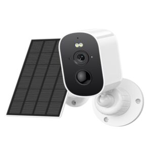 Video nadzorna kamera PNI IP775S 5MP sončna plošča vgrajena baterija vgrajena reža za kartico micro SD nočni vid audi