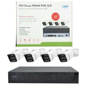 Komplet za video nadzor PNI House IPMAX POE 3LR