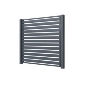 Aluminijasta ograja PNI MAB1200 dolžine 1,2 m in višine 2 m