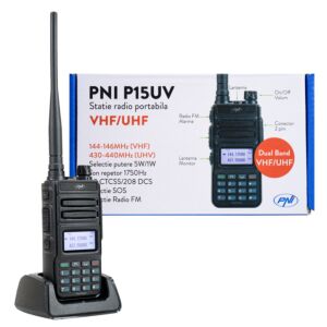 Prenosna VHF / UHF radijska postaja PNI P15UV