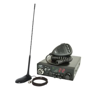 CB PNI ESCORT HP 8024 ASQ 12 / 24V komplet radijskih postaj + CB PNI Extra 45 antena z magnetom