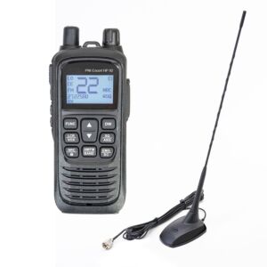 Prenosni komplet CB radijske postaje PNI Escort HP 92 multi standard 4W, 12-24V AM-FM s CB anteno PNI Extra 48 z magnetom