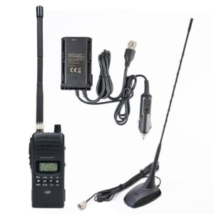 Paket CB PNI Escort HP 72 radijske postaje z napajalnim adapterjem in PNI Extra 48 anteno