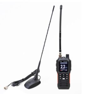 Prenosna CB radijska postaja PNI Escort HP 102 multi standard, 4W, 12V-24V, AM-FM s CB anteno PNI Extra 48 z magnetom