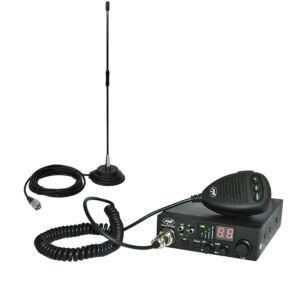 CB PNI ESCORT HP 8024 ASQ Radio Station Kit + CB PNI Extra 40 Antena