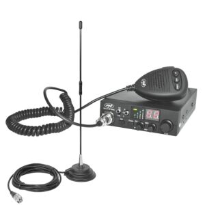 Paket CB radijska postaja PNI Escort HP 8000L ASQ + CB antena PNI Extra 40 z magnetom