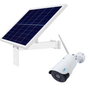 PNI IP52LR brezžična video nadzorna kamera in PNI fotovoltaični sončni panel PSF6020A