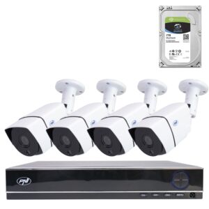 AHD PNI House PTZ1300 Full HD paket videonadzora - NVR in 4 zunanje kamere 2MP full HD 1080P s HDD 1Tb vklj.
