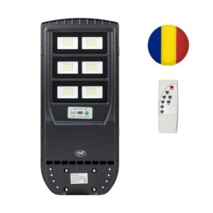 Paket ulične svetilke PNI SL220 200W z vgrajeno sončno celico + darilo z lepljivo blazinico
