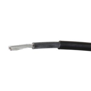 6 mm sončni kabel z UV zaščito 10 metrov - ČRN