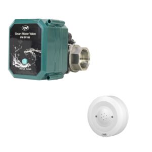 Komplet proti poplavam Pametni vodni ventil PNI SV180 Wi-Fi povezljivost + Pametni detektor poplav PNI Safe H