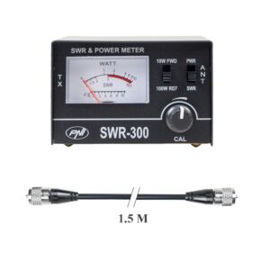 Paket reflektometra PNI SWR-300 PWR-SWR za merjenje SWR in priključni kabel PNI R150