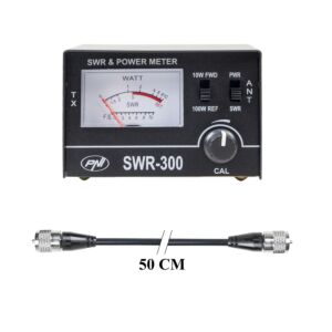 Paket reflektometra PNI SWR-300 PWR-SWR za merjenje SWR in priključni kabel PNI R50