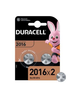 Duracell specializirane litijeve baterije CR2016N, 2 kos