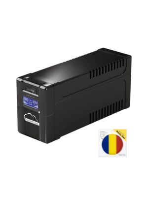 Paket UPS SilverCloud SafePC 650AVR, moč 360 W in lepljiva zastavica vključeni
