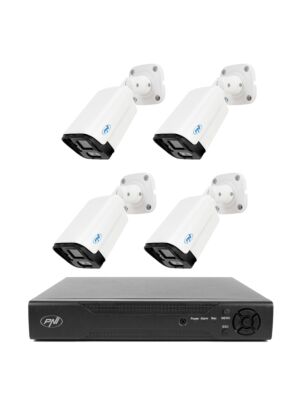 NVR PNI House IP716 videonadzorni paket in 4 PNI IP125 kamere z IP, 5MP