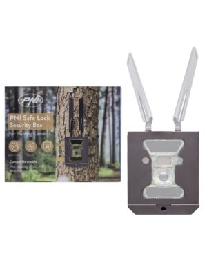 Kovinska varnostna torbica PNI Safe Lock za lovski kameri PNI Hunting 400C PRO in PNI Hunting 480C PRO