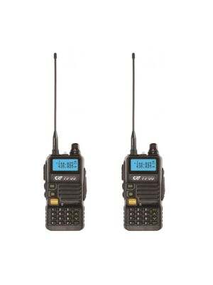 Dvodelna paketna CRT FP00 prenosna VHF/UHF radijska postaja