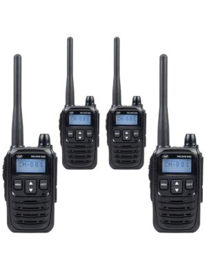 Komplet 4 prenosnih radijskih postaj PNI DMR