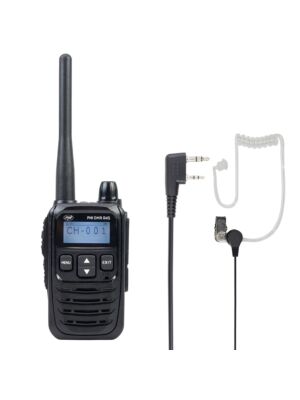 Paket Prenosna radijska postaja PNI DMR R45 digitalna in analogna, 446MHz + slušalke z mikrofonom PNI HS84