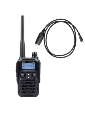 PNI DMR R45 Digital & Analog Portable Radio Station Package, 446MHz + PC programski kabel