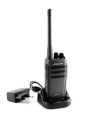 Prenosna radijska postaja PMR Dynascan EU-55, 446MHz, 0,5W, 16CH, CTCSS, DCS, IP65