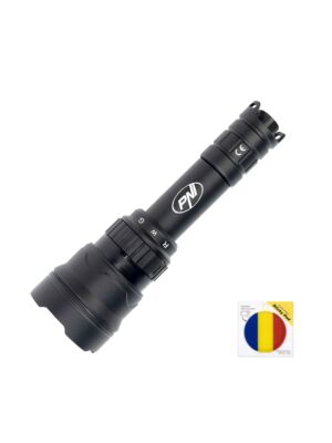 Svetilka PNI Adventure F300 s 3-barvno LED diodo, bela, rdeča, zelena, maks. 10 W, IPX6 + lepljiva zastavica
