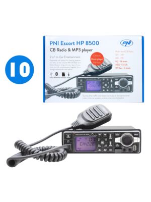 Škatla z 10 kosi CB radijske postaje in MP3 predvajalnika PNI