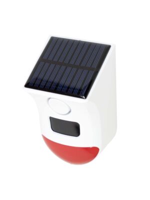 Brezžična zunanja sirena PNI SafeHouse HS013S s solarnim polnjenjem 433 MHz
