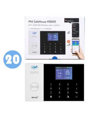 Škatla z 20-delnim brezžičnim alarmnim sistemom PNI