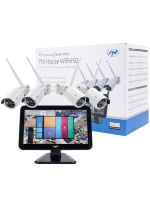 Komplet za video nadzor PNI House WiFi650