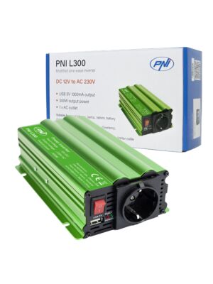 Pretvornik napetosti PNI L300 12V napajanje 230V izhod 300W