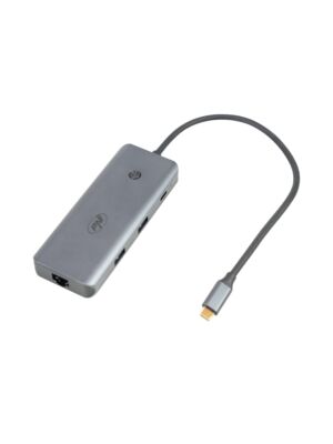 Večportni adapter PNI MP15S USB-C na HDMI, 2 x USB 3.0, SD/TF, RJ45, USB-C PD