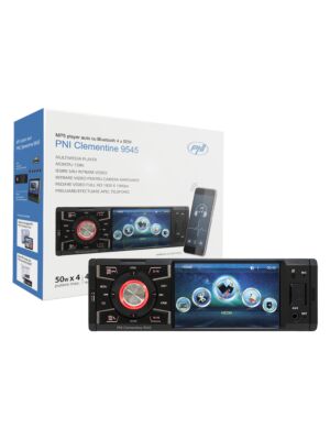 Samodejni predvajalnik MP5 PNI Clementine 9545 1DIN 4-palčni zaslon, 50Wx4, Bluetooth, FM radio, SD in USB, 2 RCA video VH / OUT