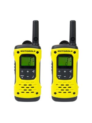 Prenosna PMR radijska postaja Motorola TLKR T92 H2O IP67 set z 2 kosi rumene barve